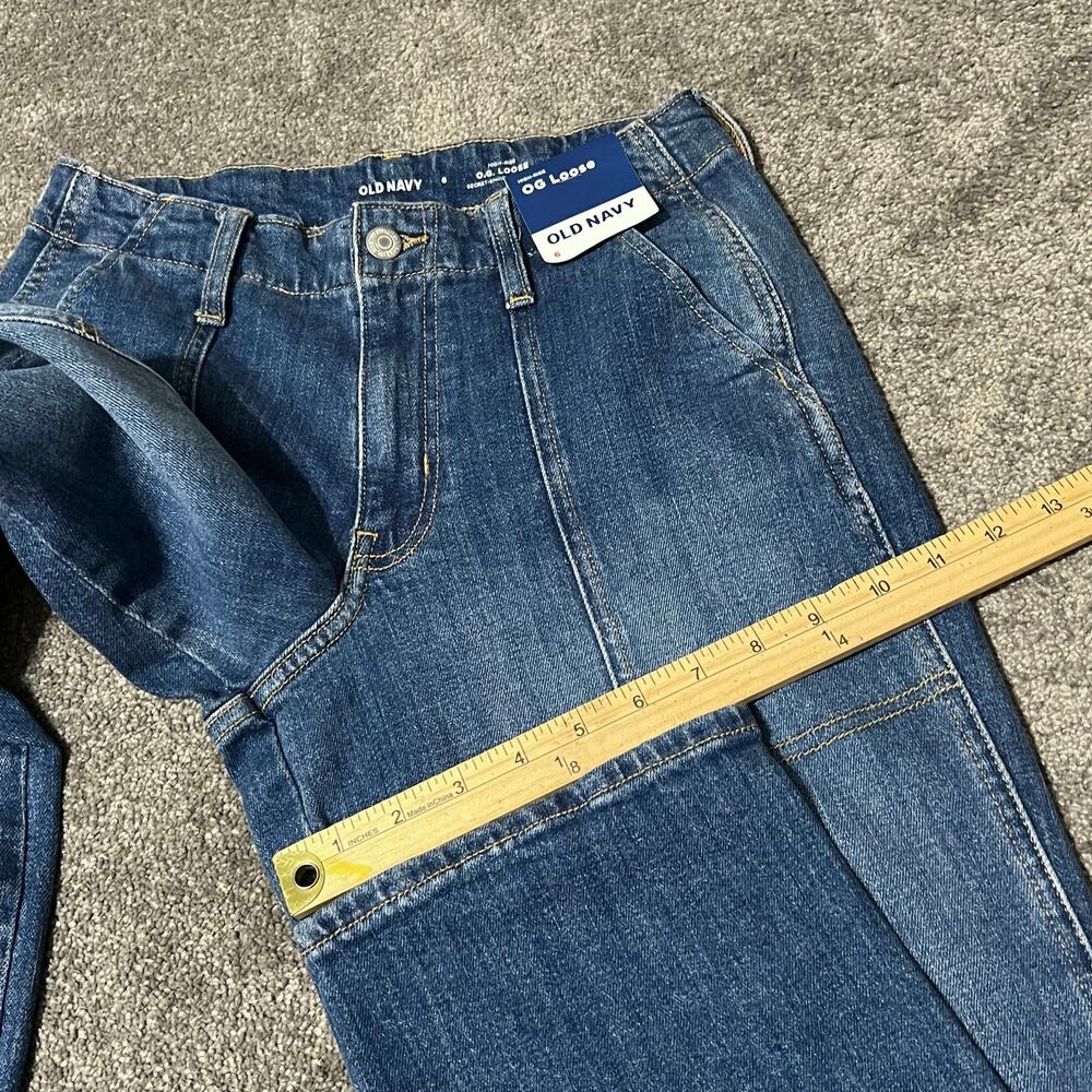 Old Navy High Rise OG Loose Jeans Womens Size 6 Relaxed New - Picture 9 of 9